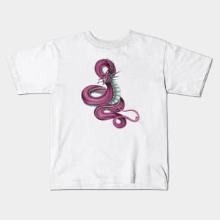 Wyrm pink Kids T-Shirt